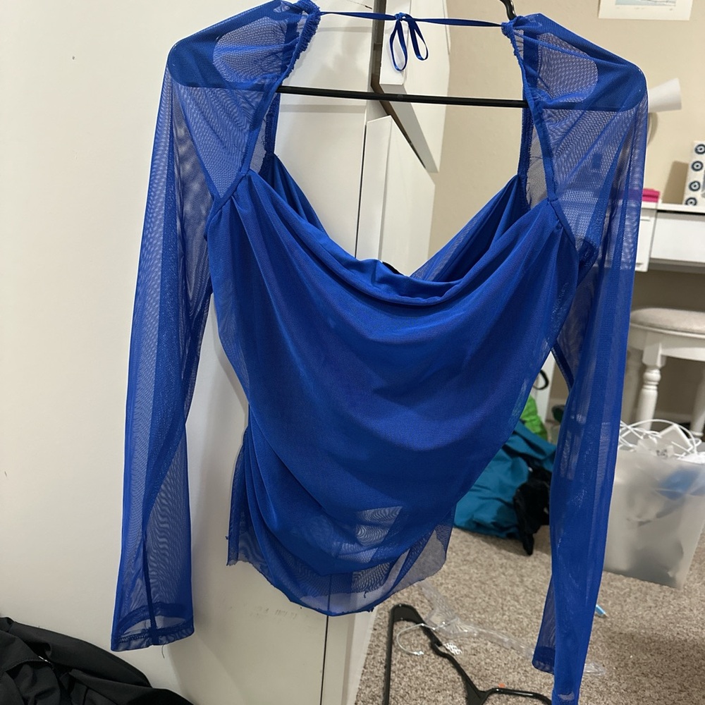Blue princess Polly long sleeve